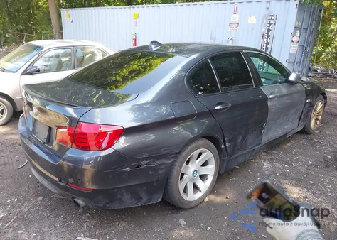 2012 BMW 535I xDrive z USA, uszkodzony, nr VIN WBAFU7C53CDU64215